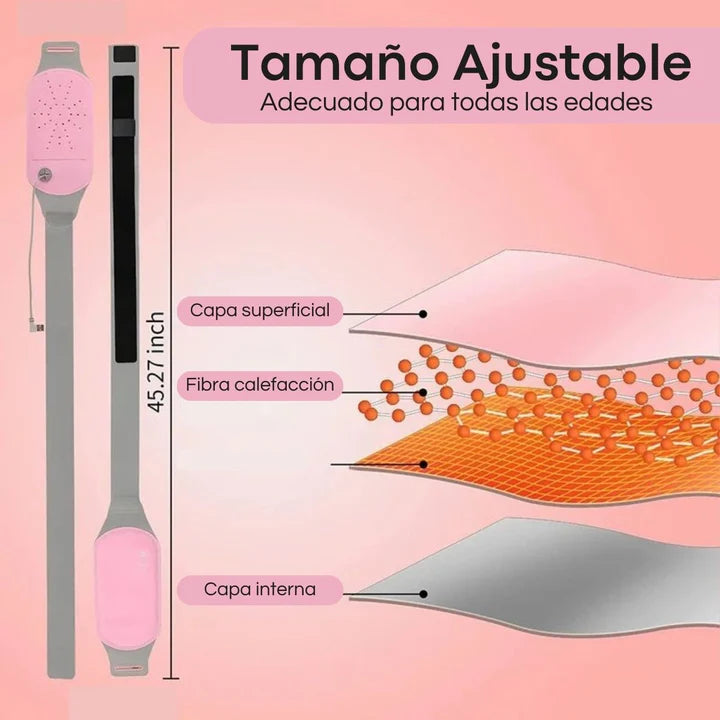 CINTURÓN TÉRMICO DOLOR MESTRUAL