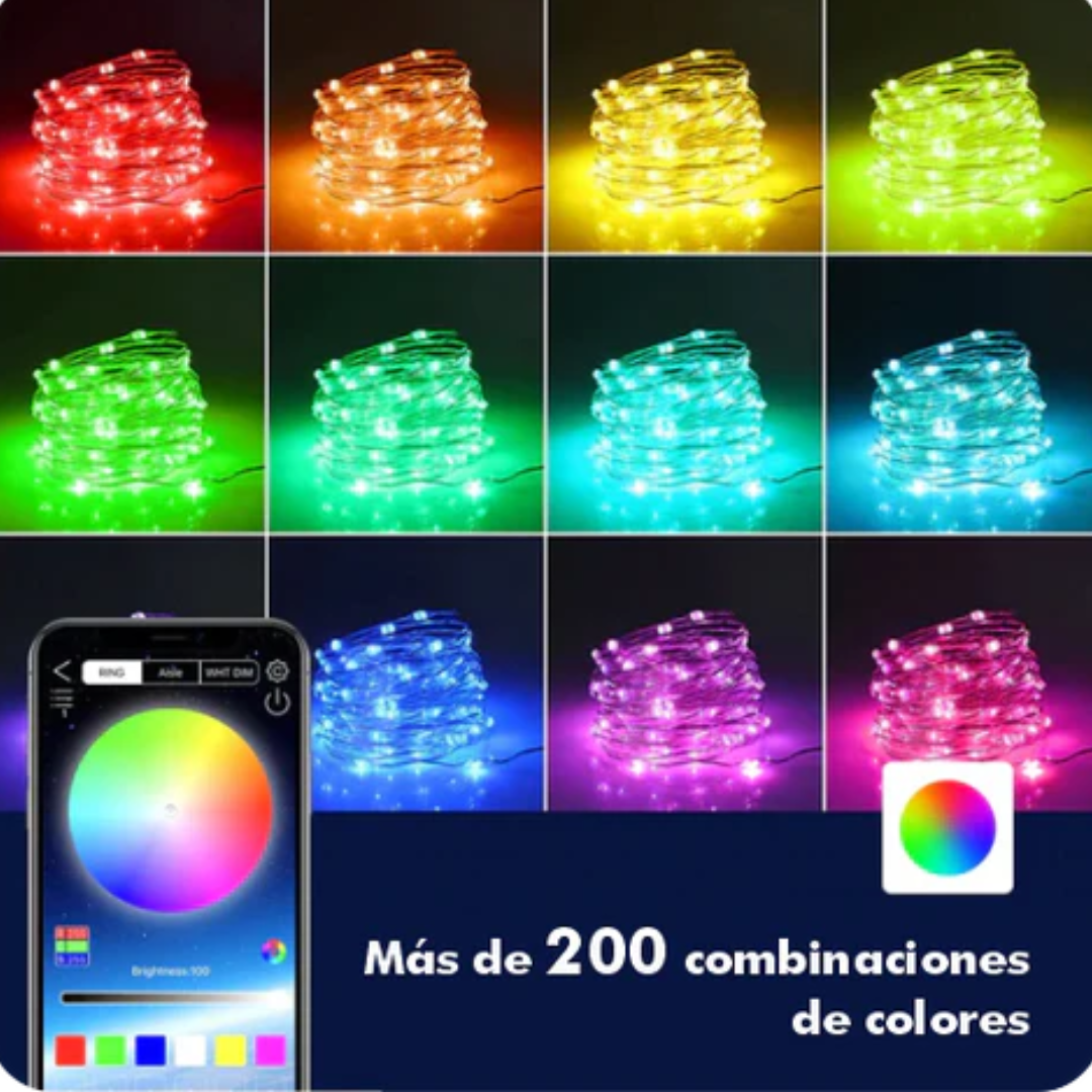 LUCES SMART  NAVIDEÑAS INTELIGENTES